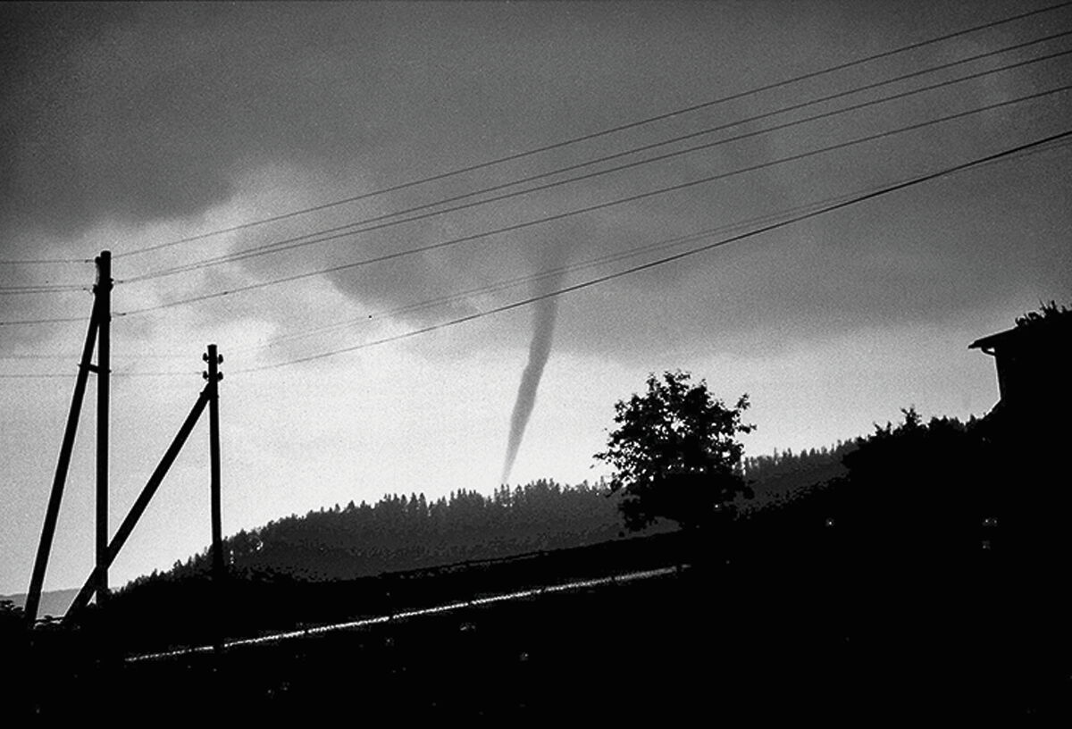 Tornado im Jura.
