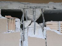 Gebäudeschaden Erdbeben L'Aquila 2009 (Bild: VKF, M. Jordi)